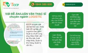 Viết Đề Án/Luận Văn Thạc Sĩ Chuyên Ngành Logistics Tại ECCP