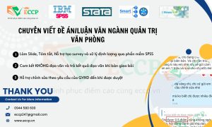 Viết Đề Án, Luận Văn Ngành Quản Trị Văn Phòng – Uy Tín & Chuyên Nghiệp tại ECCP