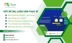 VIẾT ĐỀ ÁN LUẬN VĂN THẠC SĨ